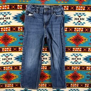 OshKosh Blue Jeans Classic Denim Adjustable Waist Boys Size 6R